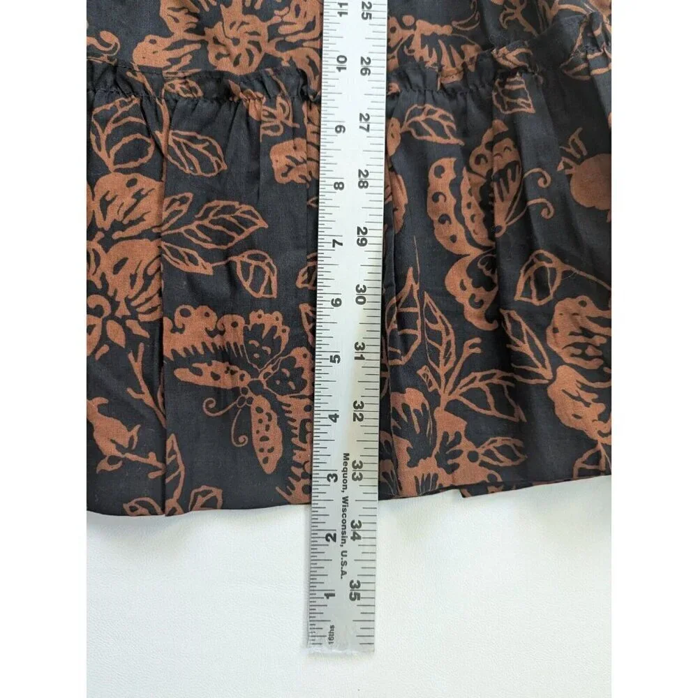 Janie & Jack Binabu Girls Floral Summer Sundress Size Age 12 Boho Style NEW - Picture 9 of 12